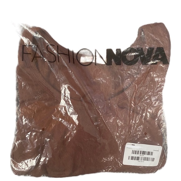 Crop Top- chocolate - Picture 4 of 4